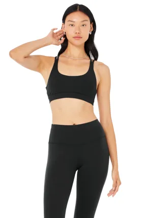 Airbrush Suspension Bra In Black