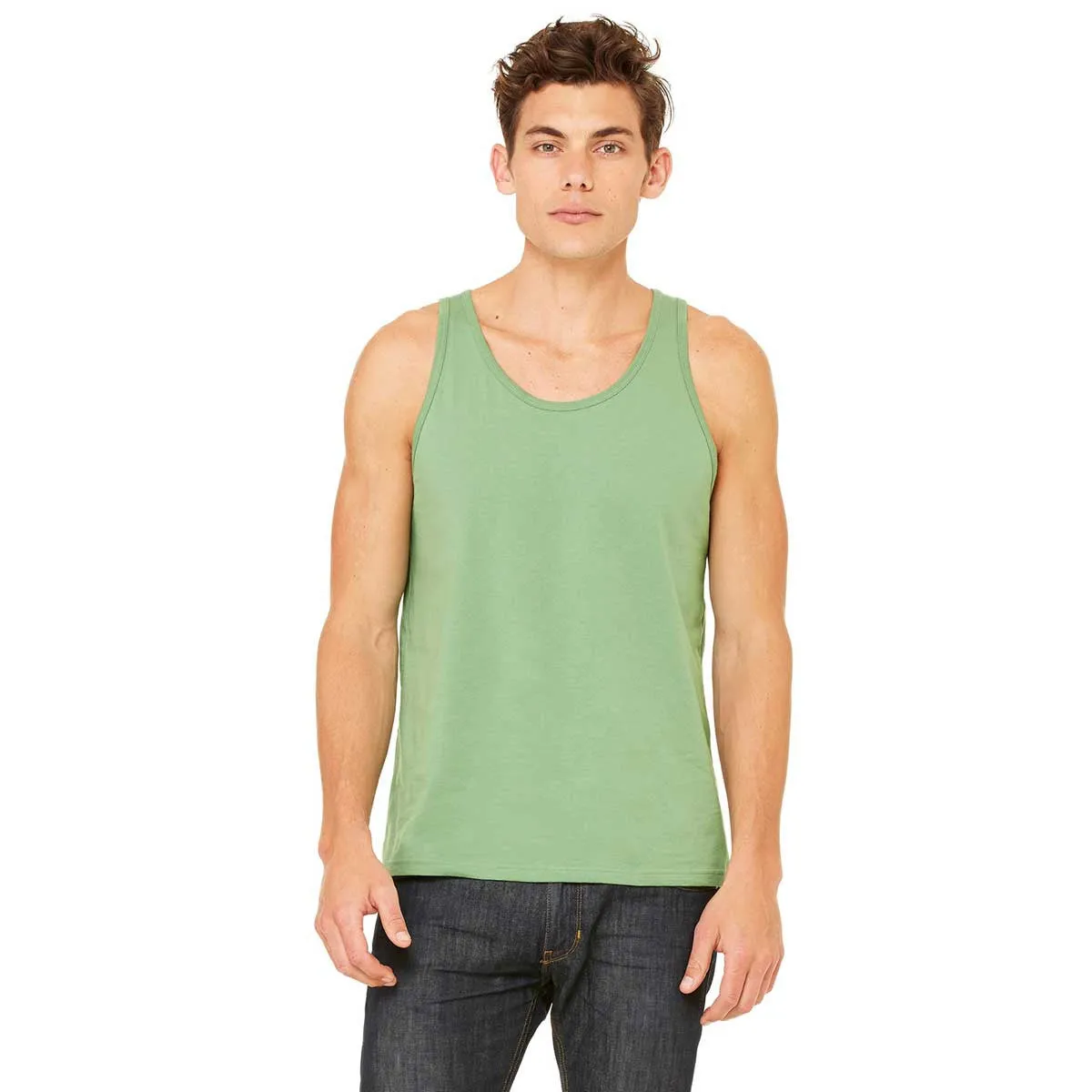Bella   Canvas Unisex Leaf Jersey Tank