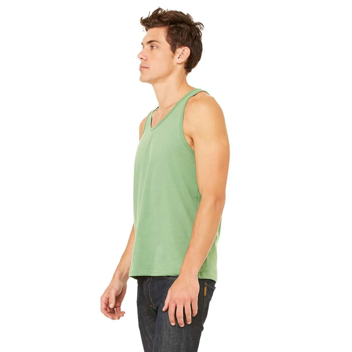 Bella   Canvas Unisex Leaf Jersey Tank