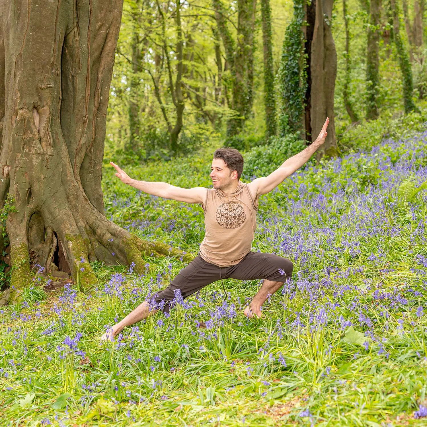 Bhakti Pants - Flower of Life Print