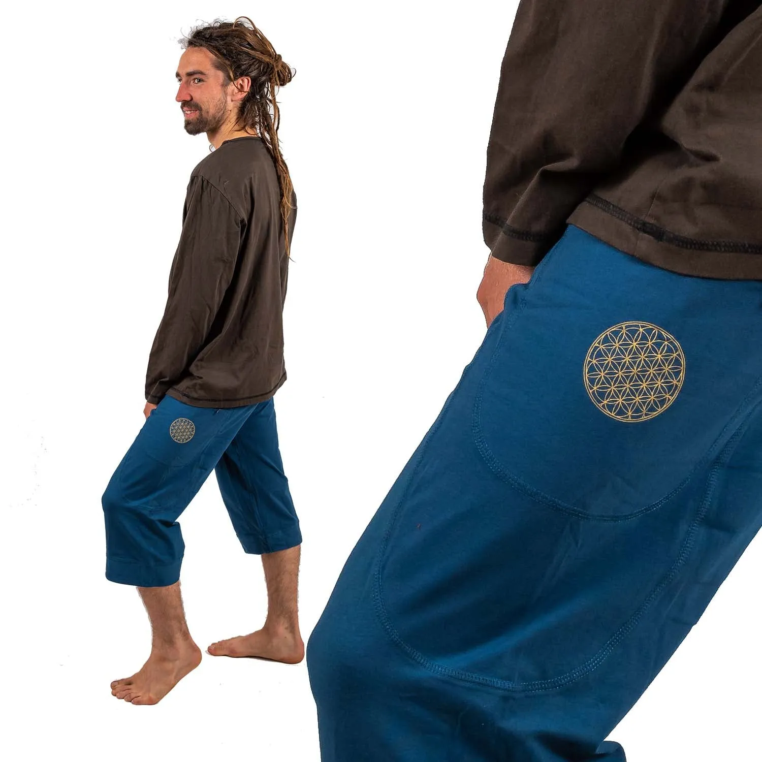 Bhakti Pants - Flower of Life Print