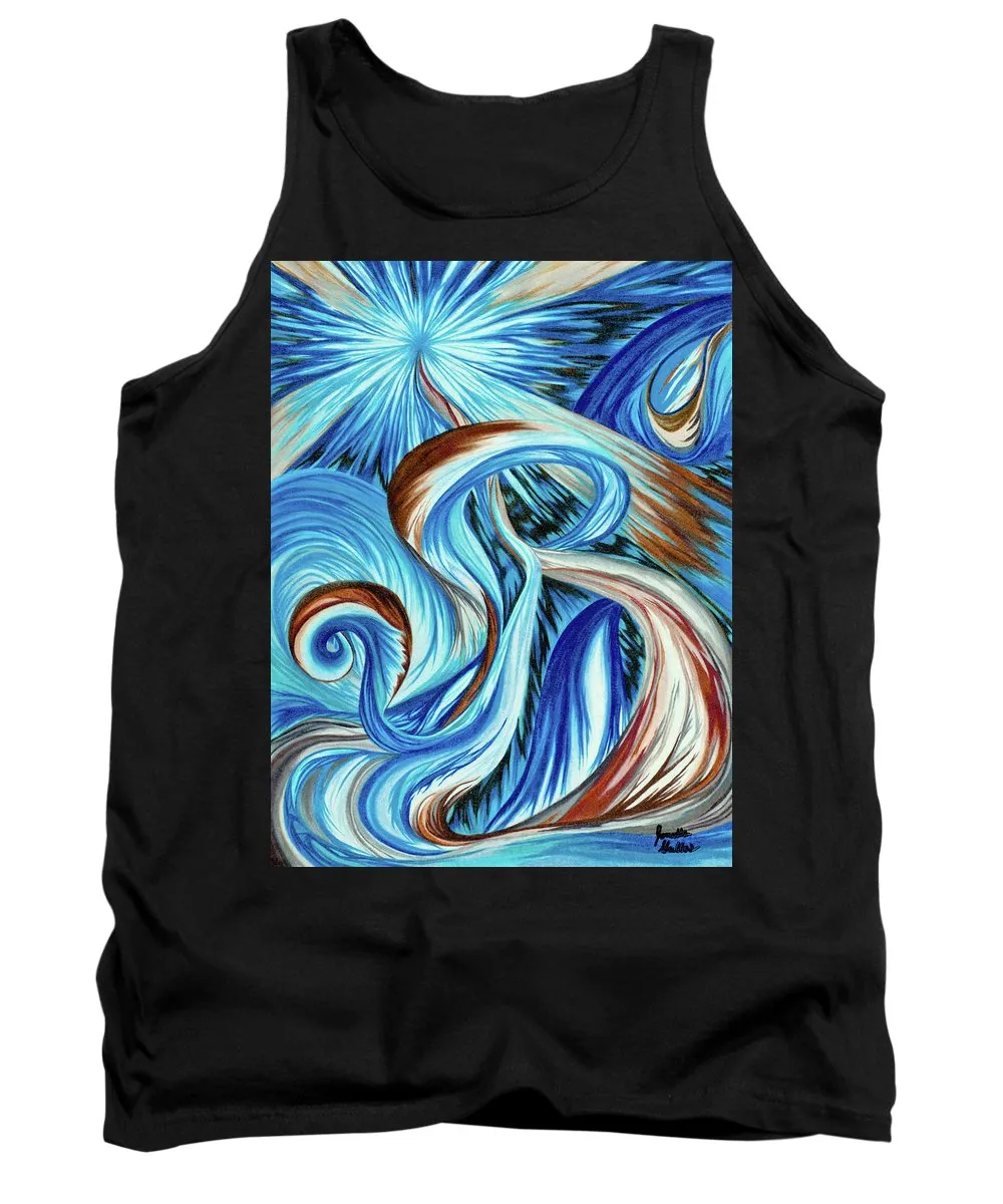 Blue Energy Burst - Tank Top
