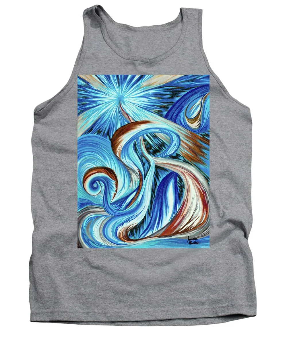 Blue Energy Burst - Tank Top