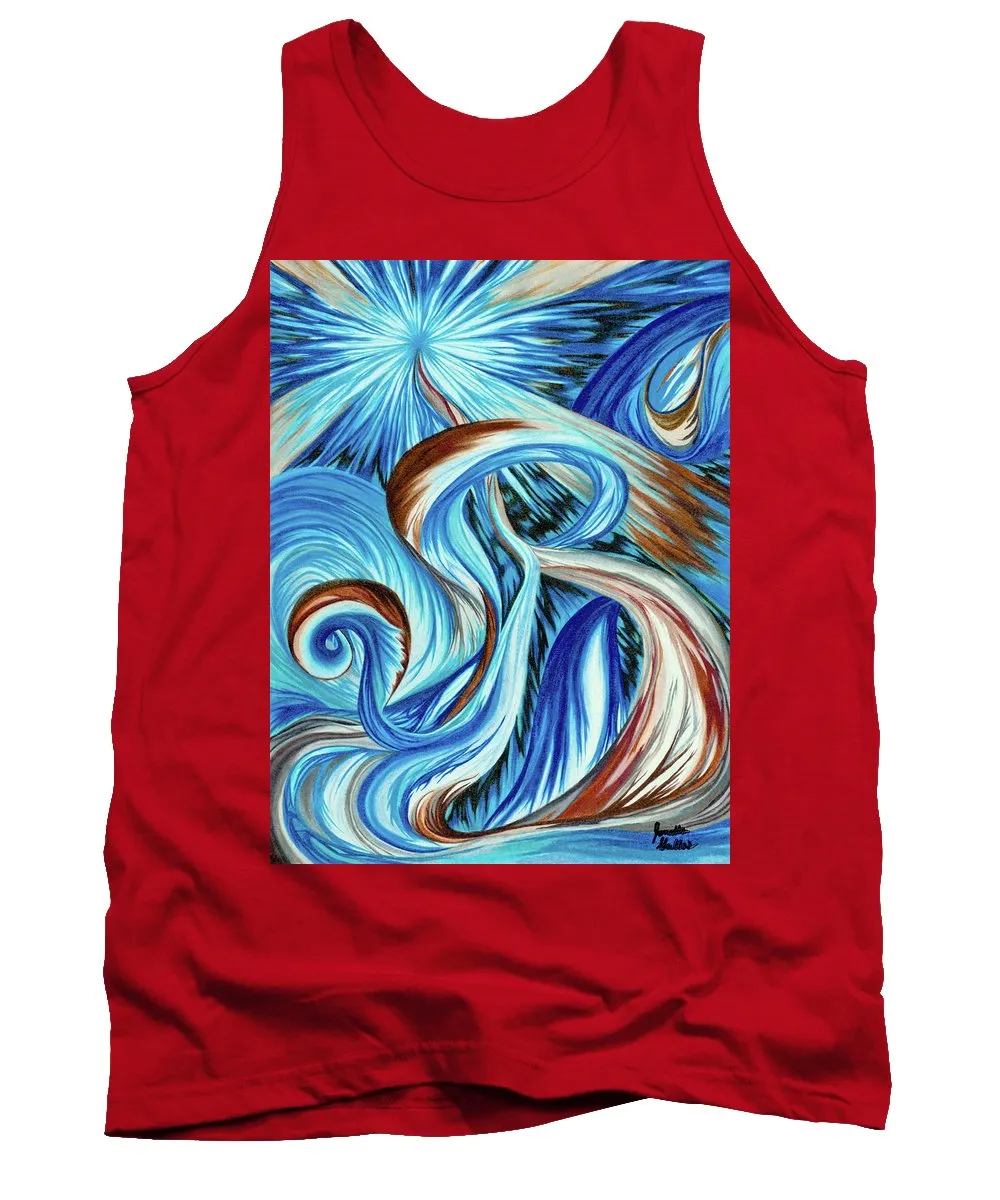 Blue Energy Burst - Tank Top
