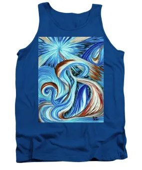 Blue Energy Burst - Tank Top