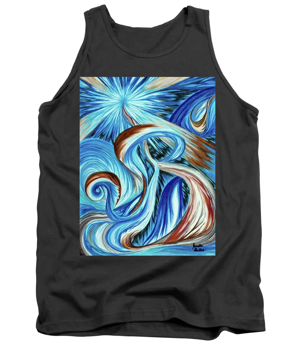 Blue Energy Burst - Tank Top