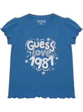 Blue Short Sleeve T-Shirt (2-6)