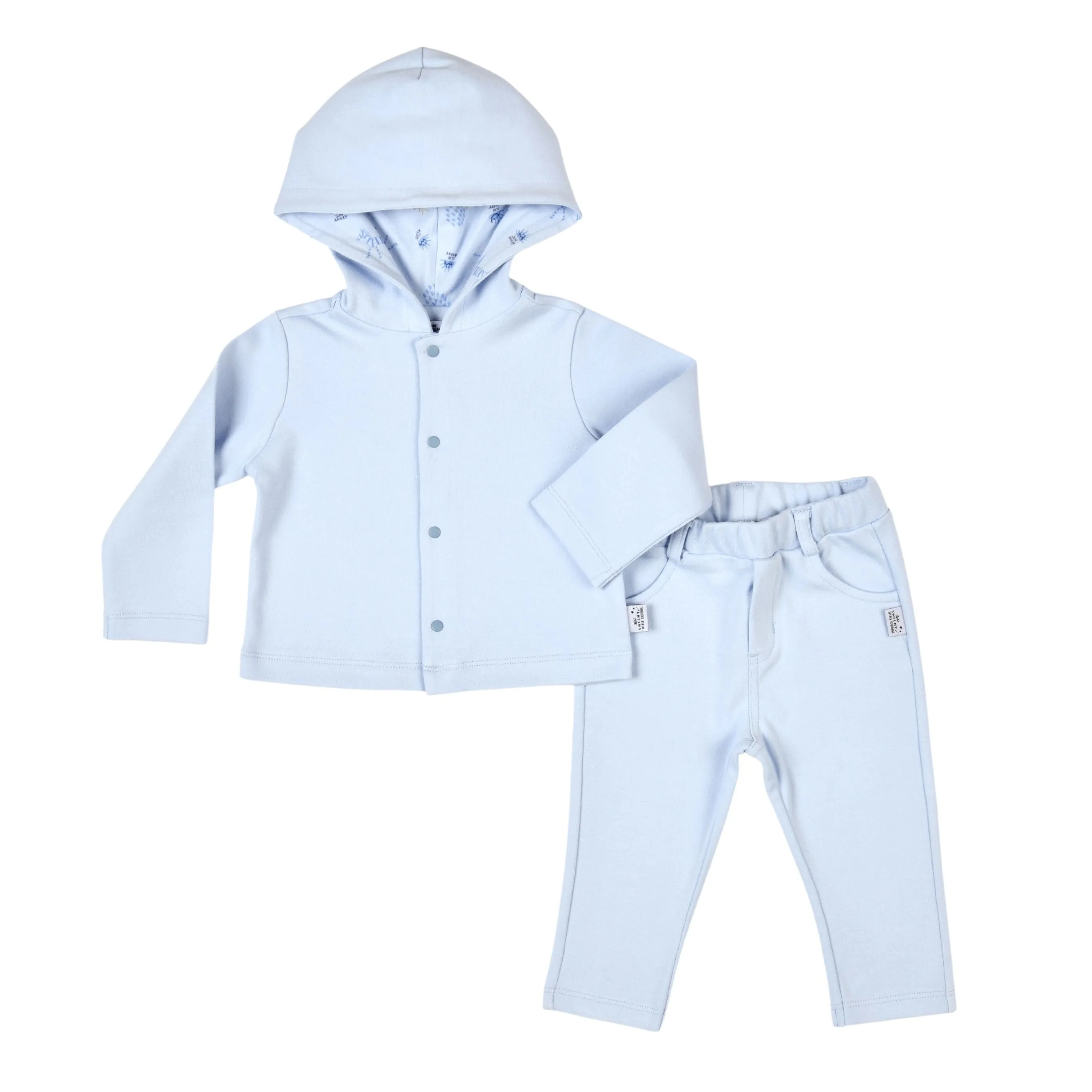 Boys Blue cotton Tracksuit Set (2)