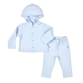 Boys Blue cotton Tracksuit Set (2)