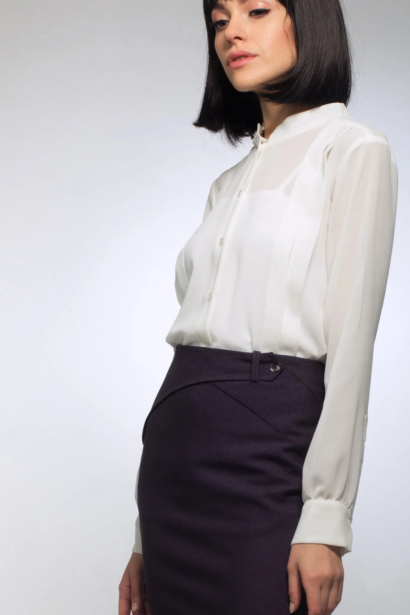 Brook Flowy White Shirt