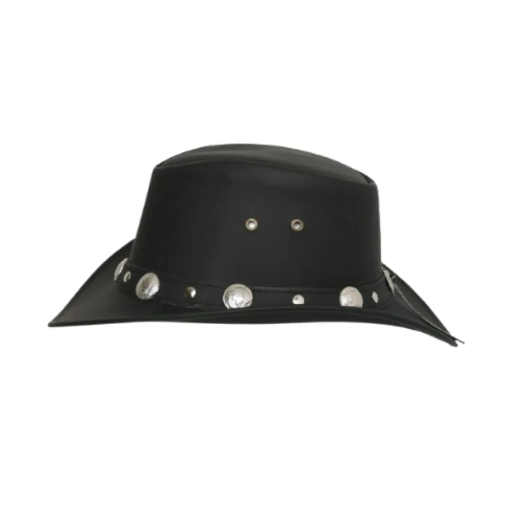 Buffalo Leather Cowboy Hat