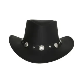Buffalo Leather Cowboy Hat