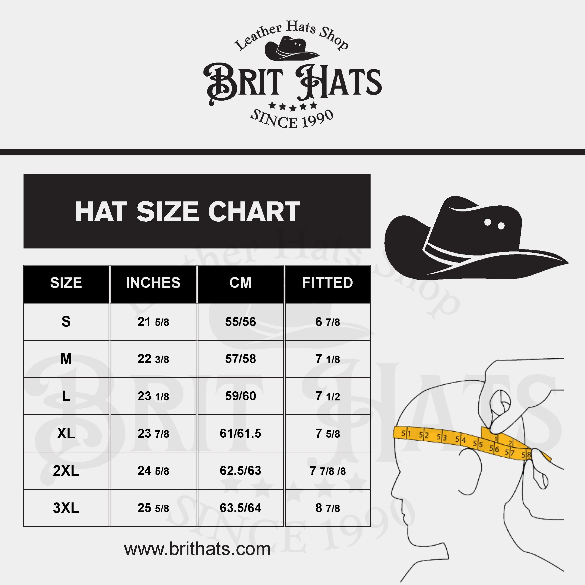 Buffalo Leather Cowboy Hat