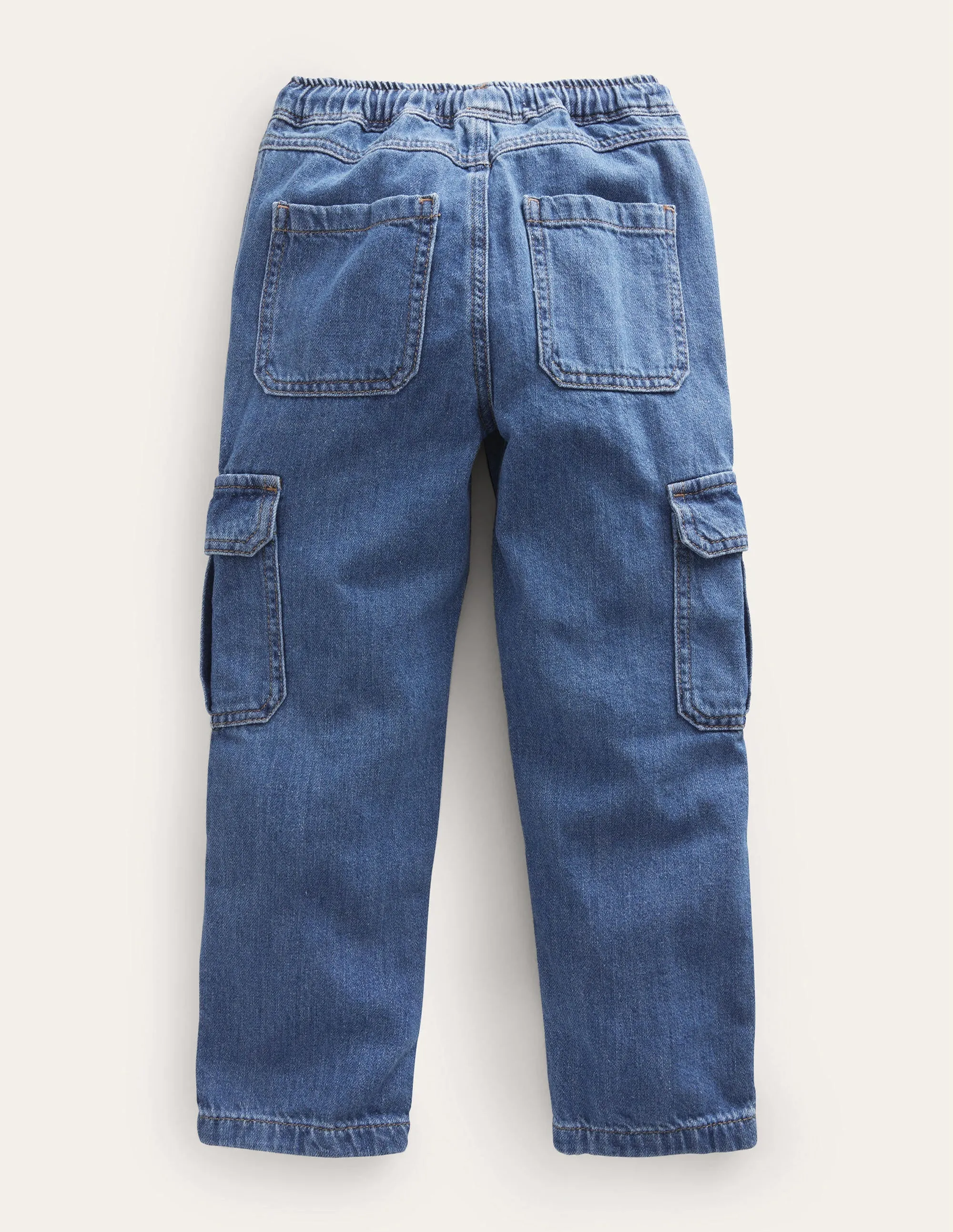 Cargo Jeans-Mid Vintage Denim