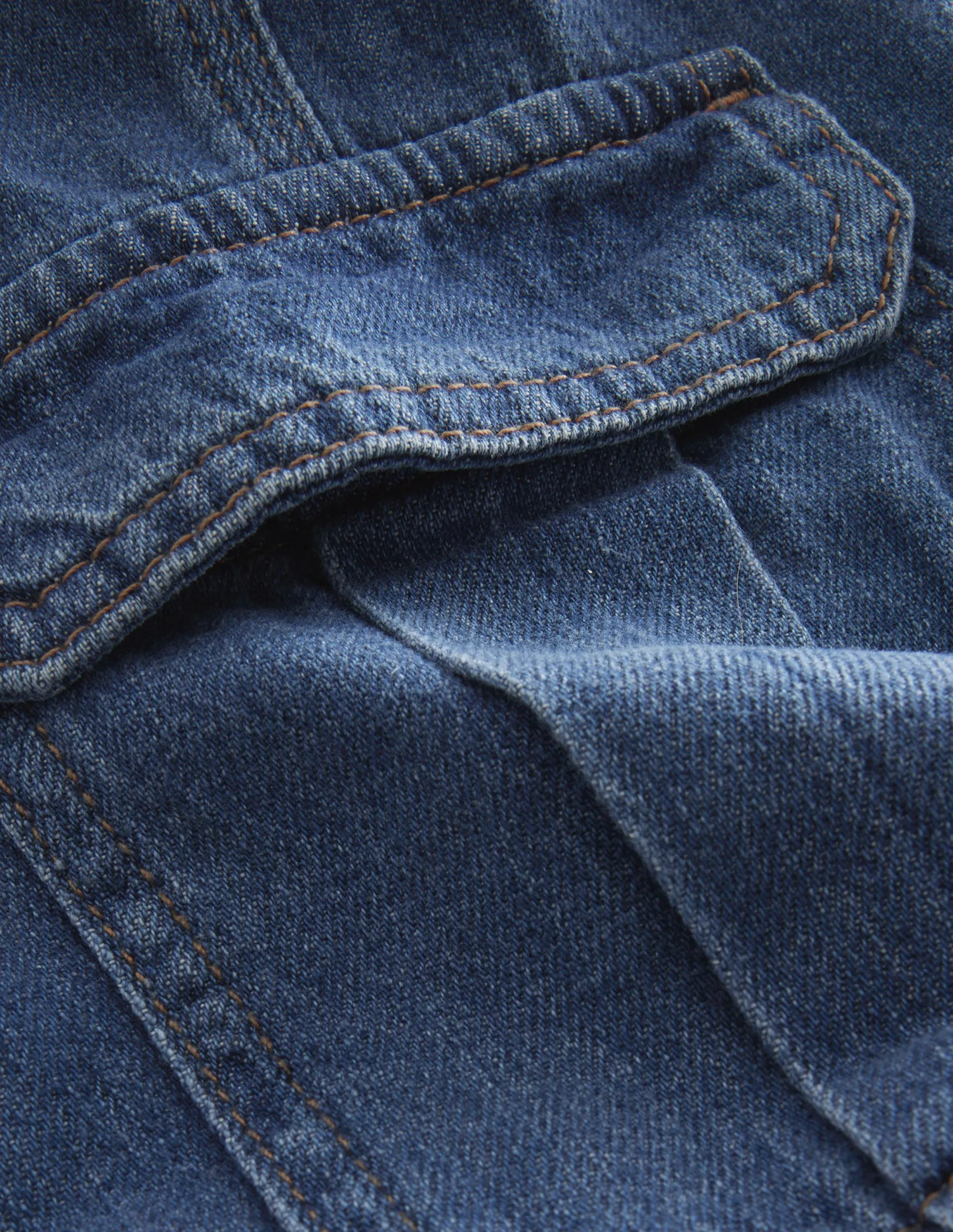 Cargo Jeans-Mid Vintage Denim