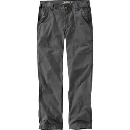 Carhartt Men's Rugged Flex Rigby Overalls, Gravel
