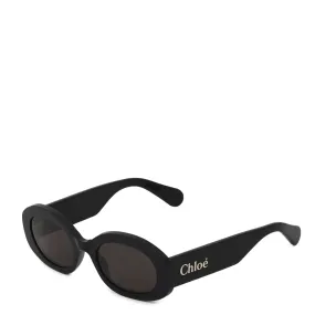 Chloe Sun CH0258S Naomy Oval, Black