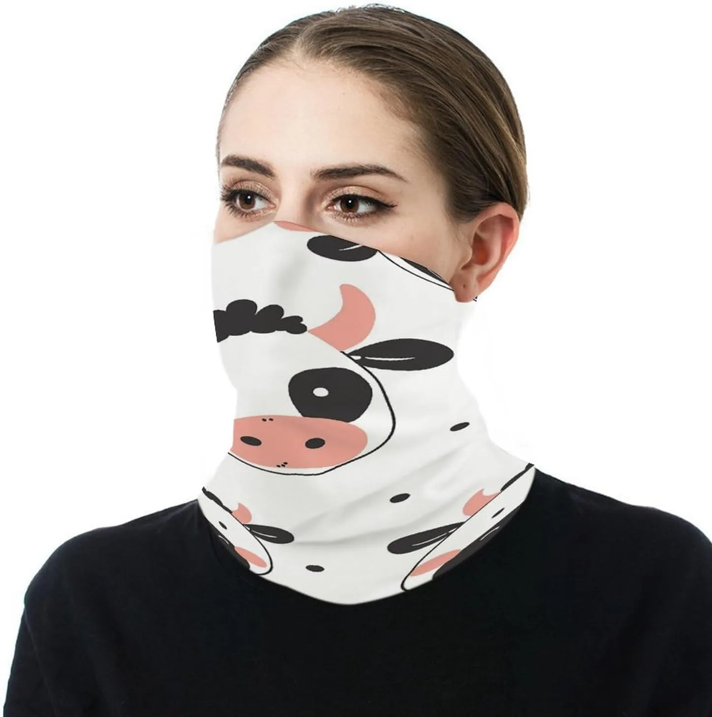 Cute Duck Animal Neck Gaiter Balaclava Face Mask Scarf Sun Protection Headwear Breathable Face Cover