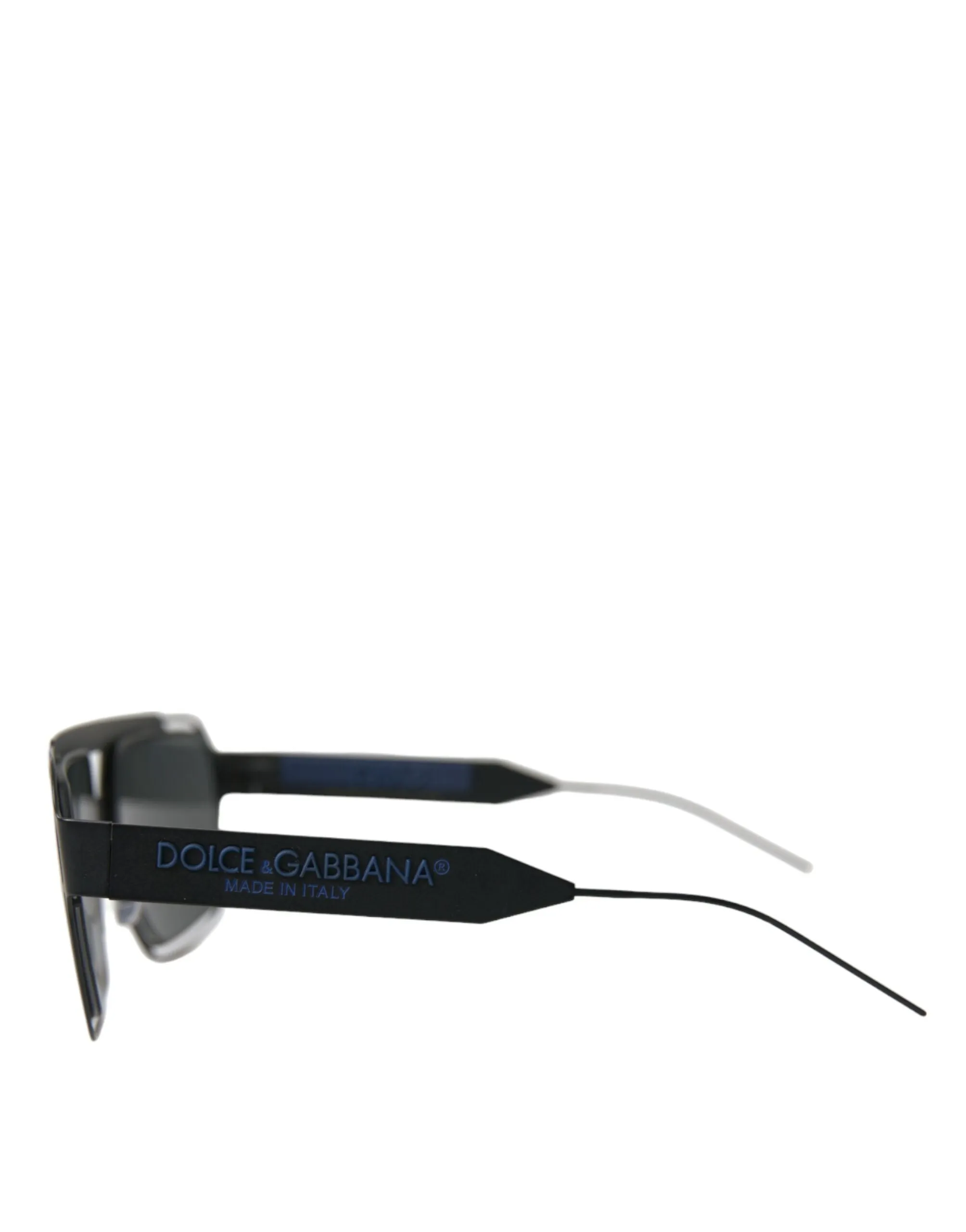 Dolce & Gabbana Elegant Black Full Rim Designer Sunglasses
