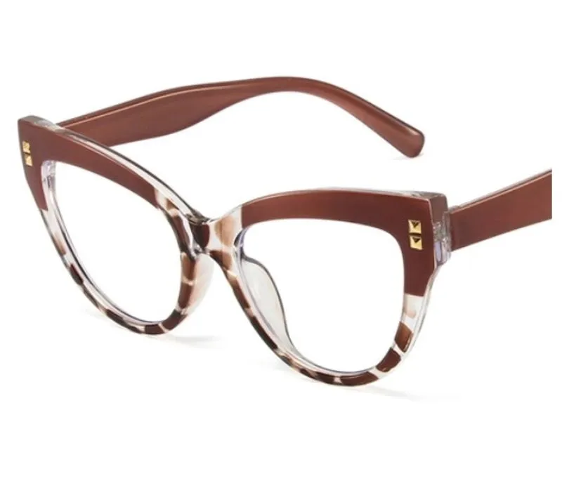 Elegant Geometric Ac Butterfly Frame Full Frame Optical Glasses