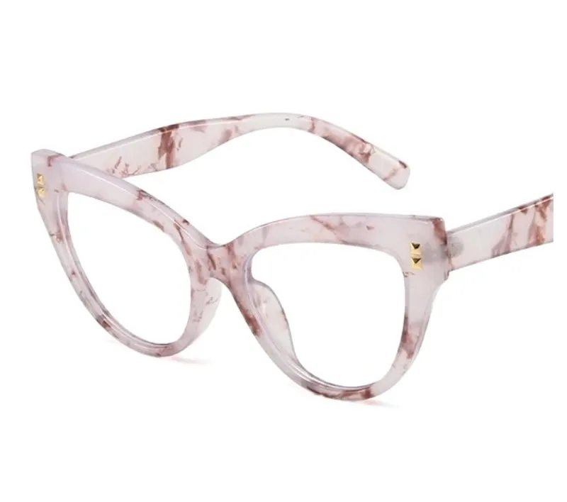Elegant Geometric Ac Butterfly Frame Full Frame Optical Glasses
