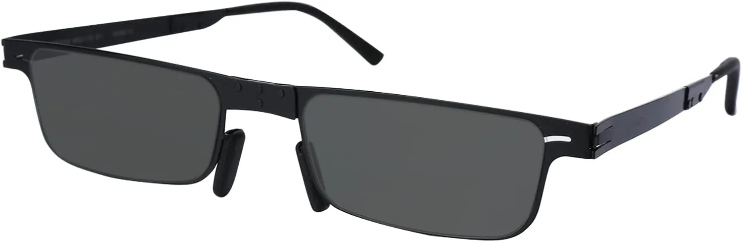 EMIE Designer Flat Top Sunglasses Square 0.03lb 0.02in Memorable Steel Diecast Glasses Women Men UV400