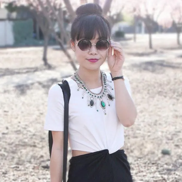 Famous Designer Fashion Color Fade Round Sunglasses 8699