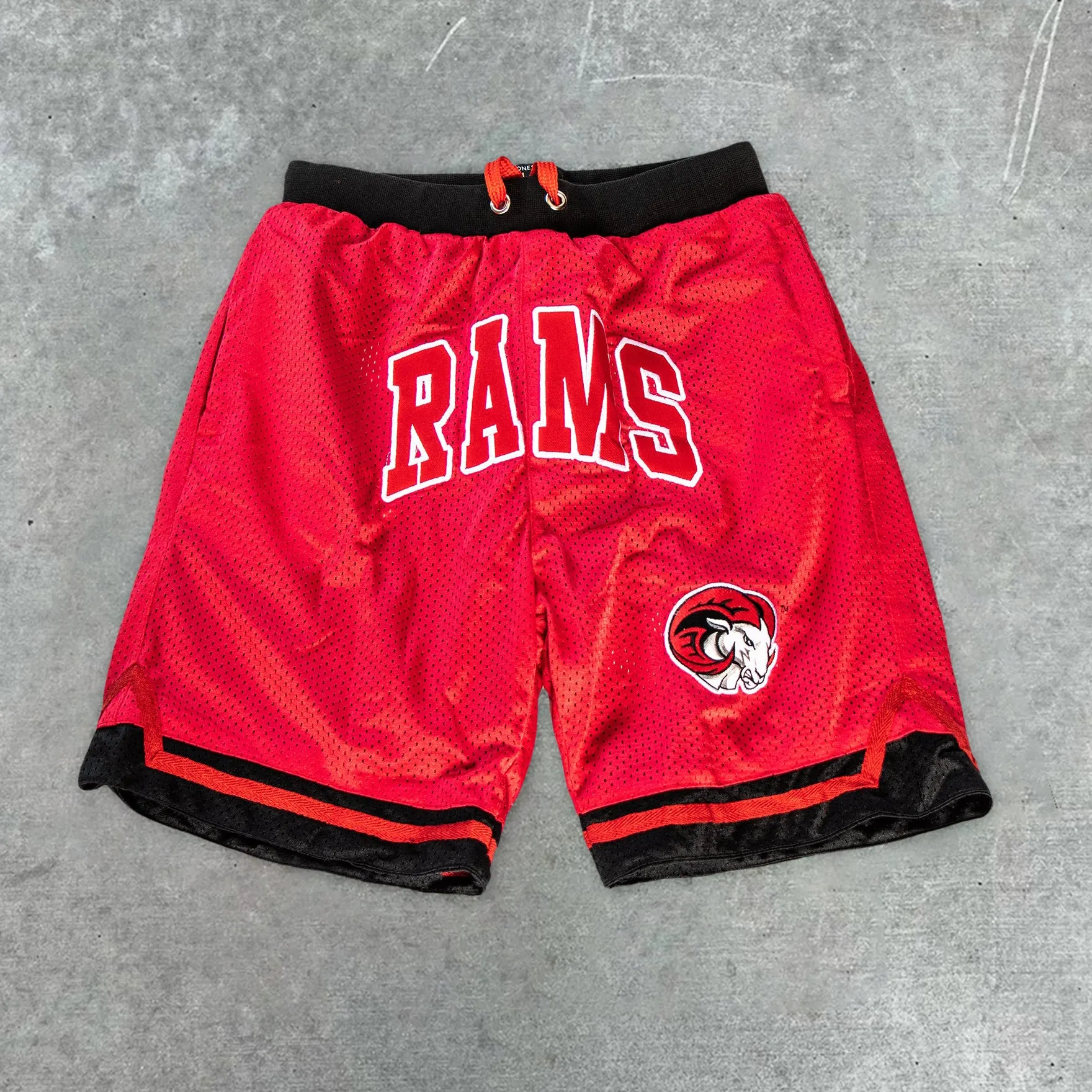 Fashion casual print preppy track shorts