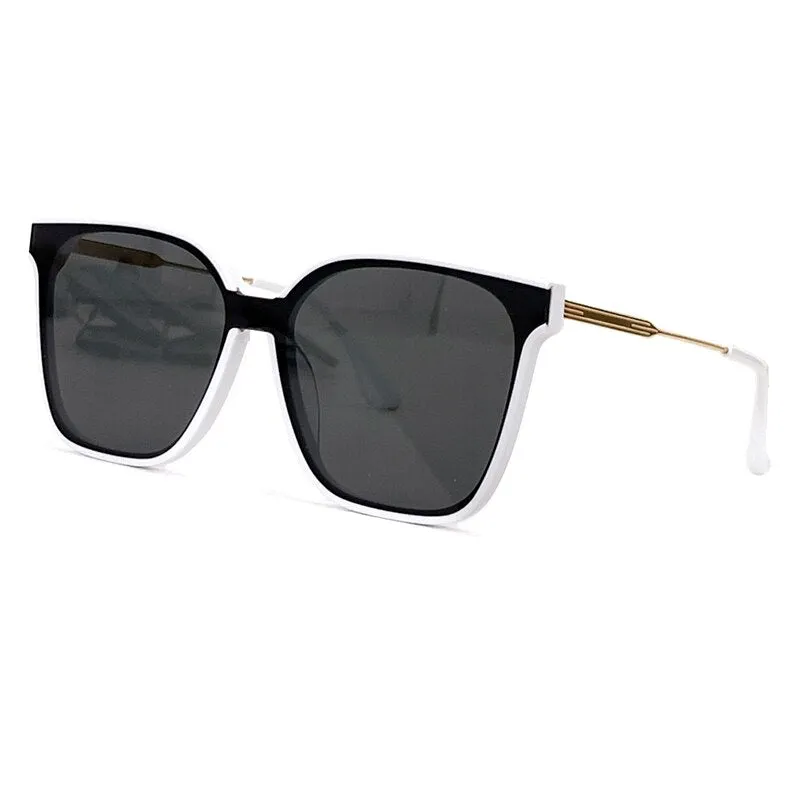 Fashion Sunglasses  Women High-End Ladies Summer Sun Protection Square Super Luxury Alloy Elegant Ladies Sun Protection Glasses