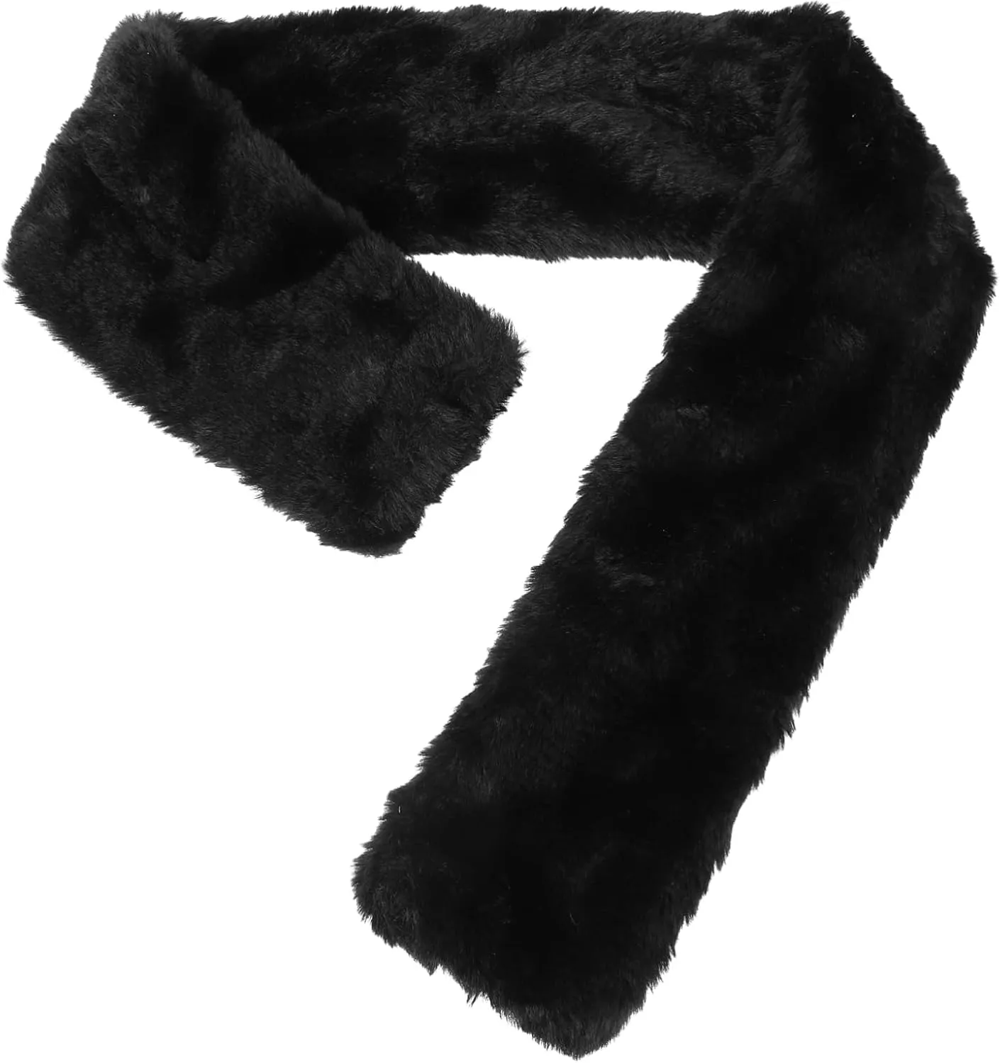 Faux Fur Scarf for Women Plush Lightweight Wrap for Winter Elegant Collar for Costumes and Fashion Winter present Comfortable and Breathable Design