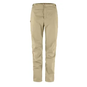 Fjallraven Womens Abisko Hike Trousers Short Leg Fossil