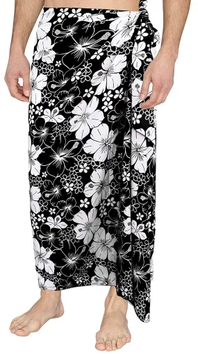 Floral Beachwear Swimwear Soft Likre Wrap Vintage Sleepwear Pareo Aloha Sarong