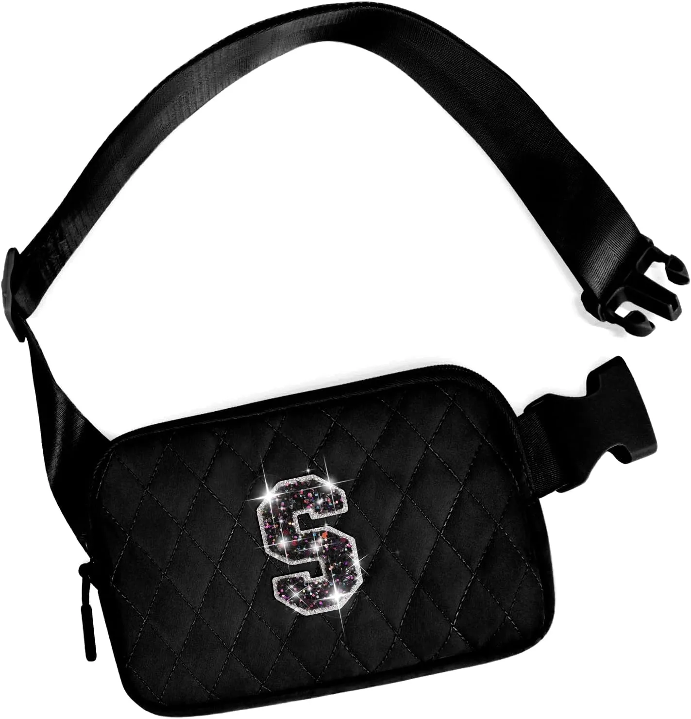Gifts for Girls Teens - Birthday Gifts for Daughter Sister Niece Granddaughter Her,Teen Girl Travel Essentials,Crossbody Bag Belt Bags Cute Purse Fanny Pack Trendy Stuff - S,Black