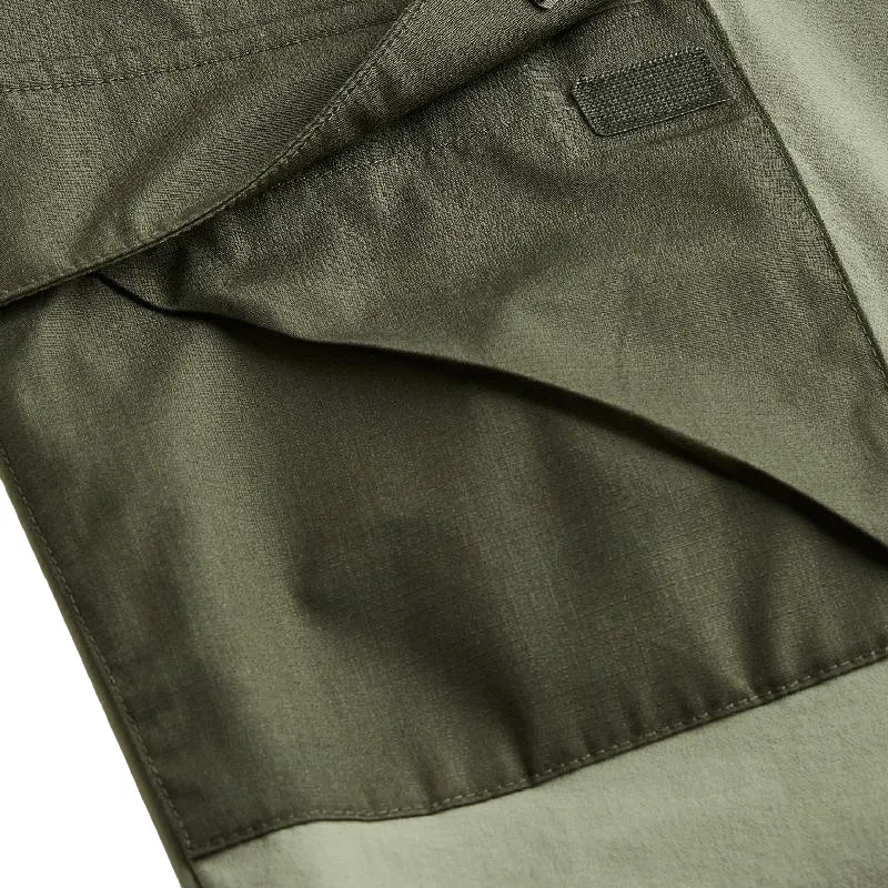 H&M Water-repellent Shell trousers, dark green khaki