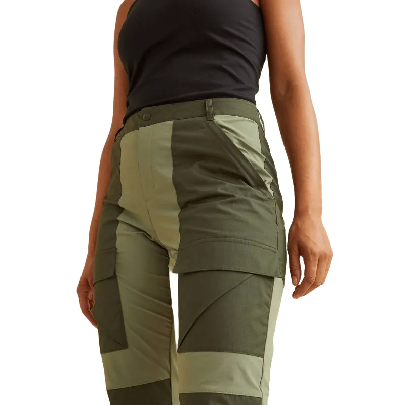 H&M Water-repellent Shell trousers, dark green khaki