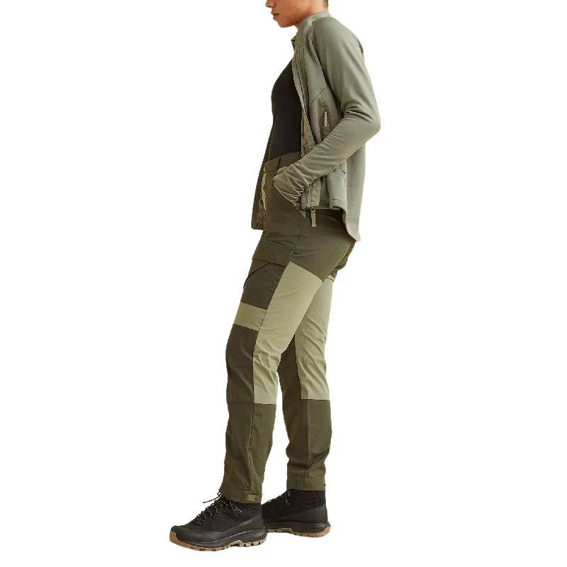 H&M Water-repellent Shell trousers, dark green khaki