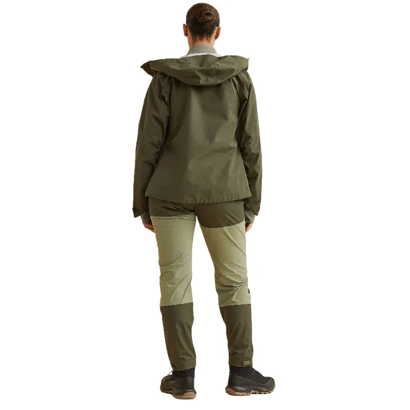 H&M Water-repellent Shell trousers, dark green khaki
