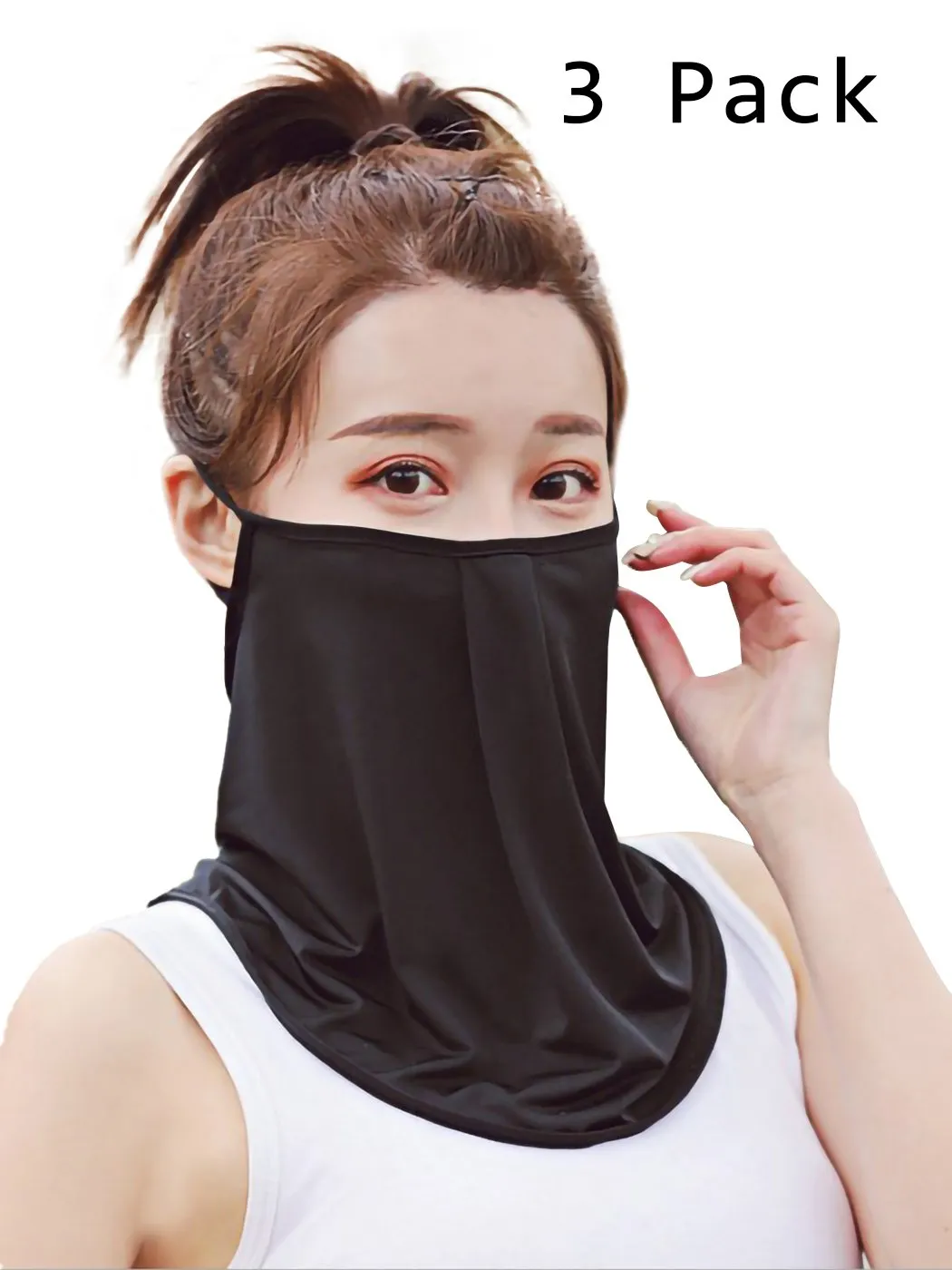 Ice Silk Sun Proof Face Mask Breathable Bandanna
