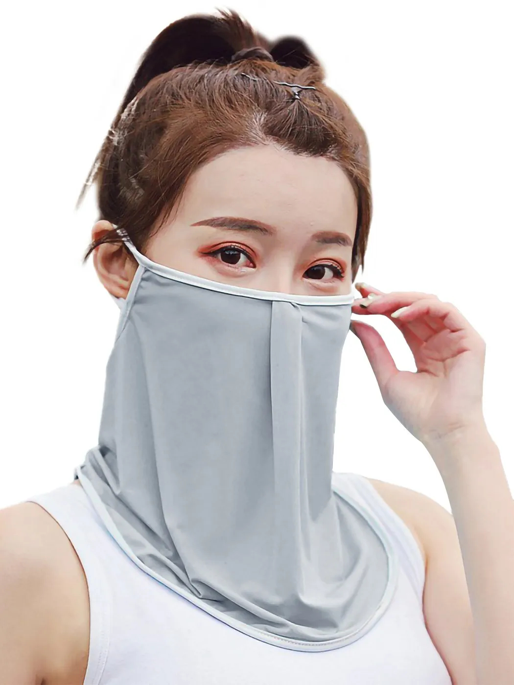 Ice Silk Sun Proof Face Mask Breathable Bandanna