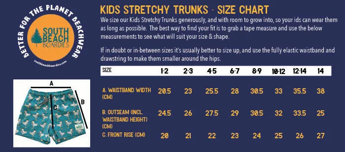 Kids Stretchy Trunks: Dogs are the Best People