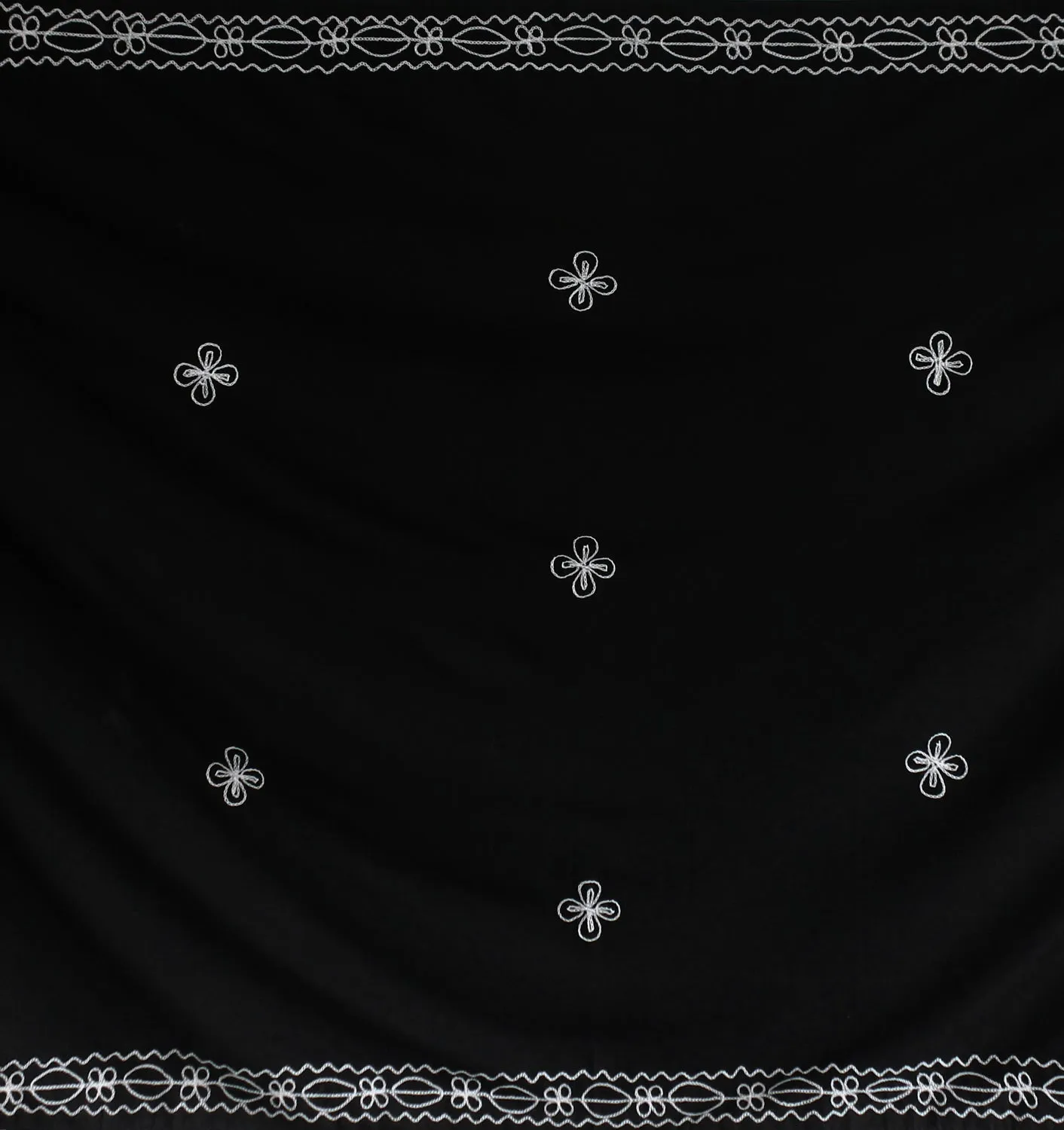 La Leela Men's Hawaiian Beach Wrap Sheer Sarong Swimming Bathing Suit Towel Beachwear Swim Pareo Cover up Long 72"X42"  Black 134497