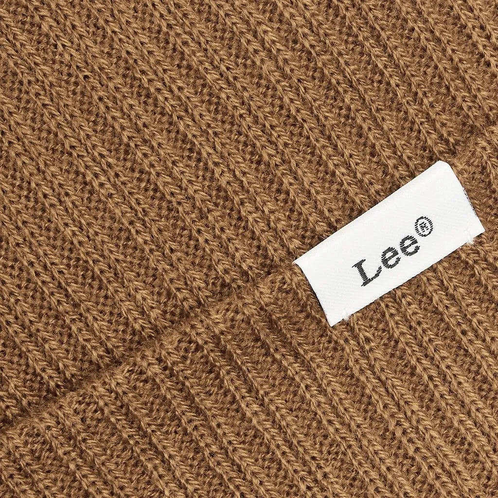 Lee Unisex Solid Color Beanie Hat - Stylish & Comfortable