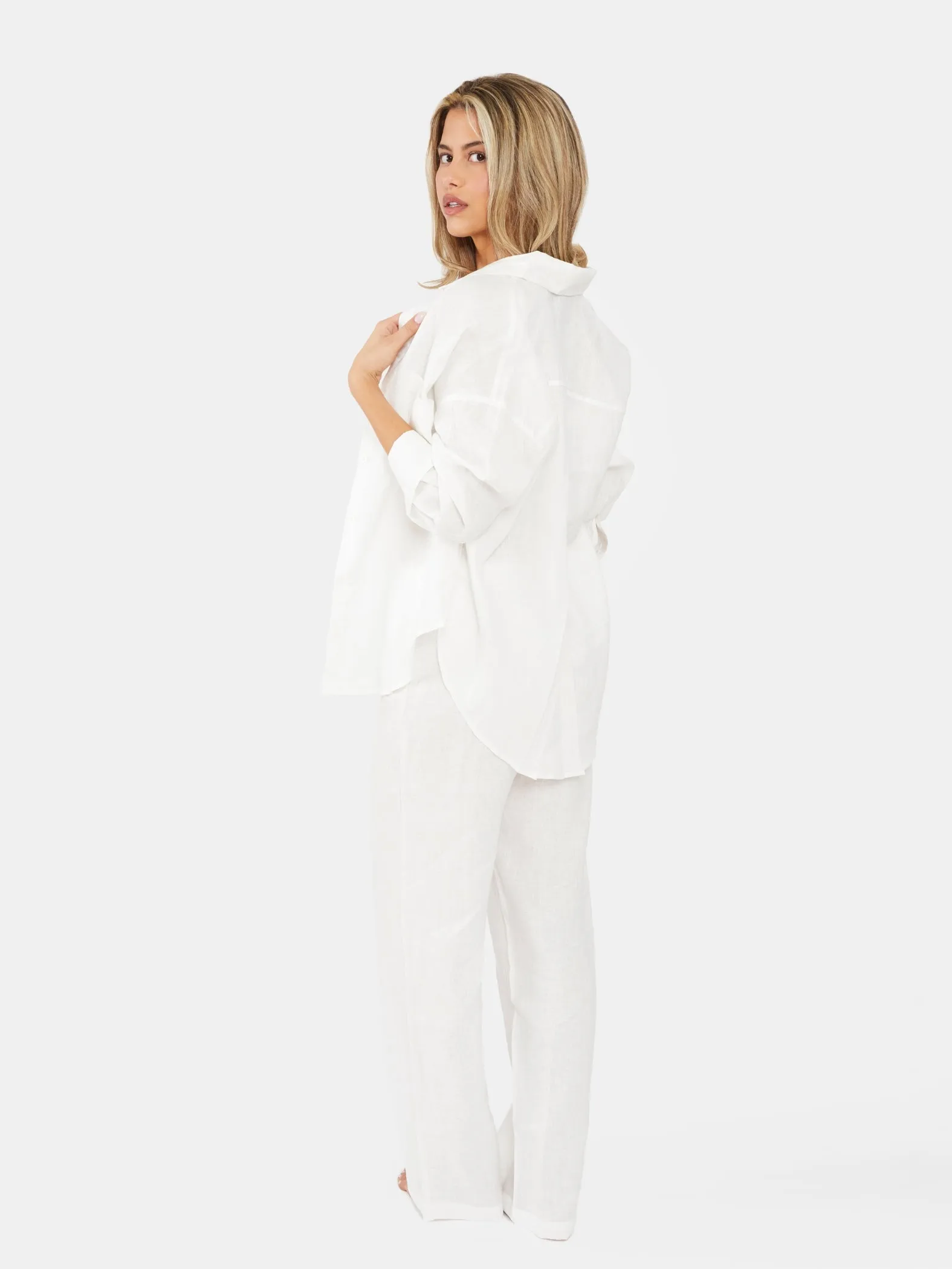 Linen Shirt | Avorio