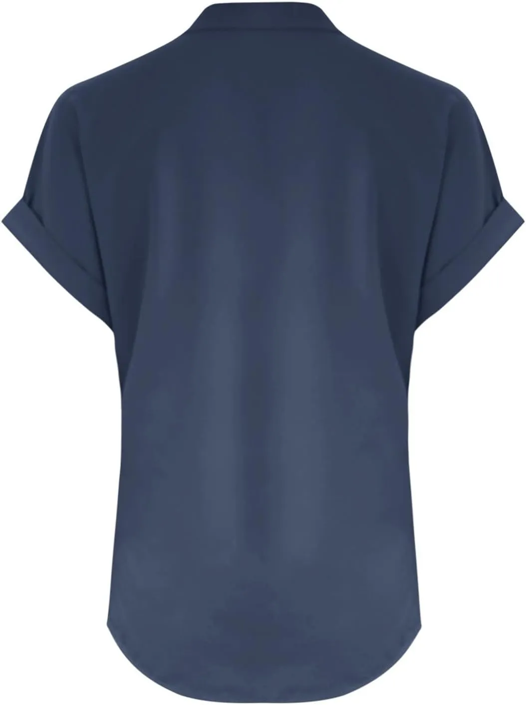 Linen T Shirts for Women Button Tops V Neck Summer Short Sleeve Dressy Blouse Loose Casual Basic Vacation