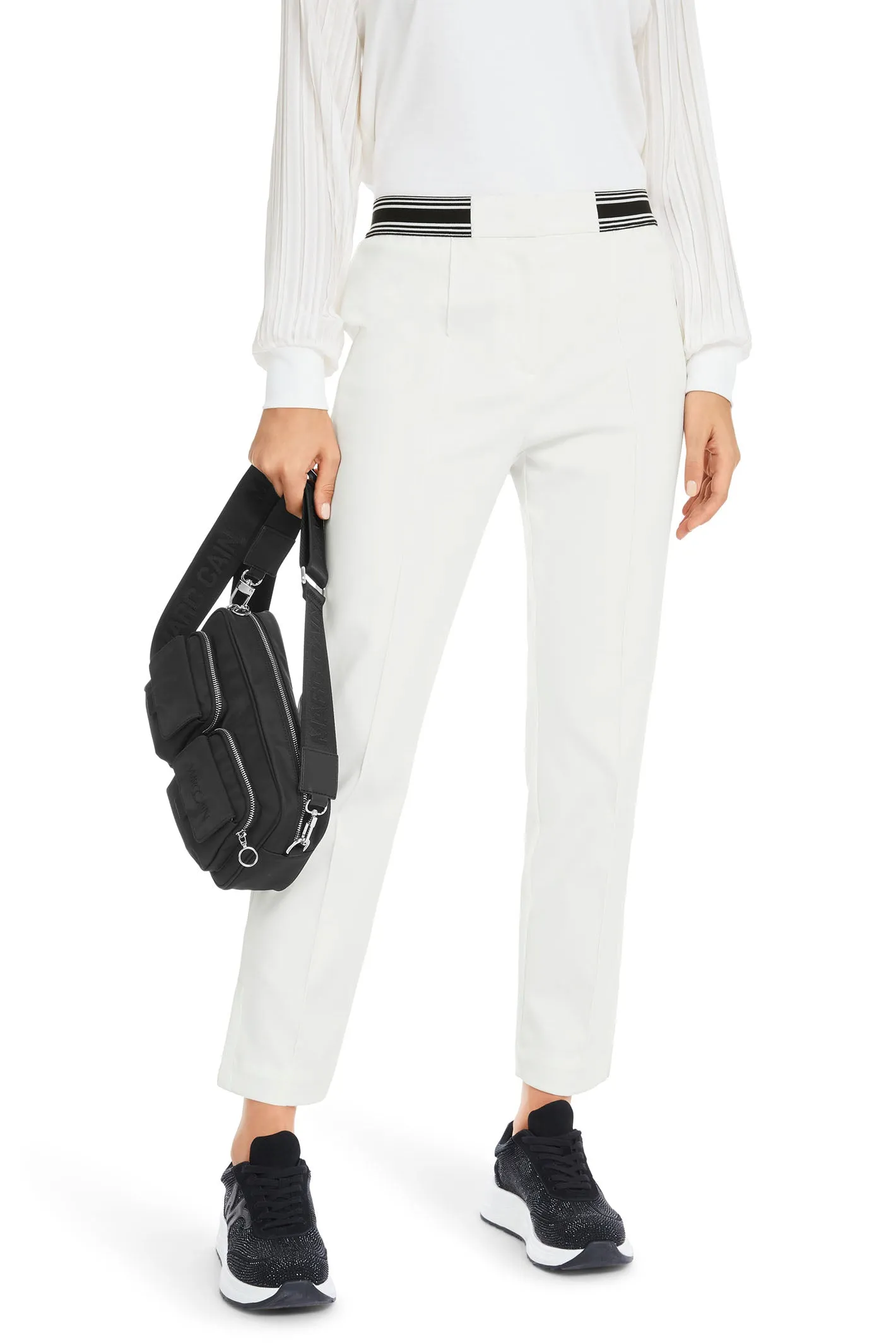 Marc Cain Sports Trousers Off-White YS 81.12 W08 110