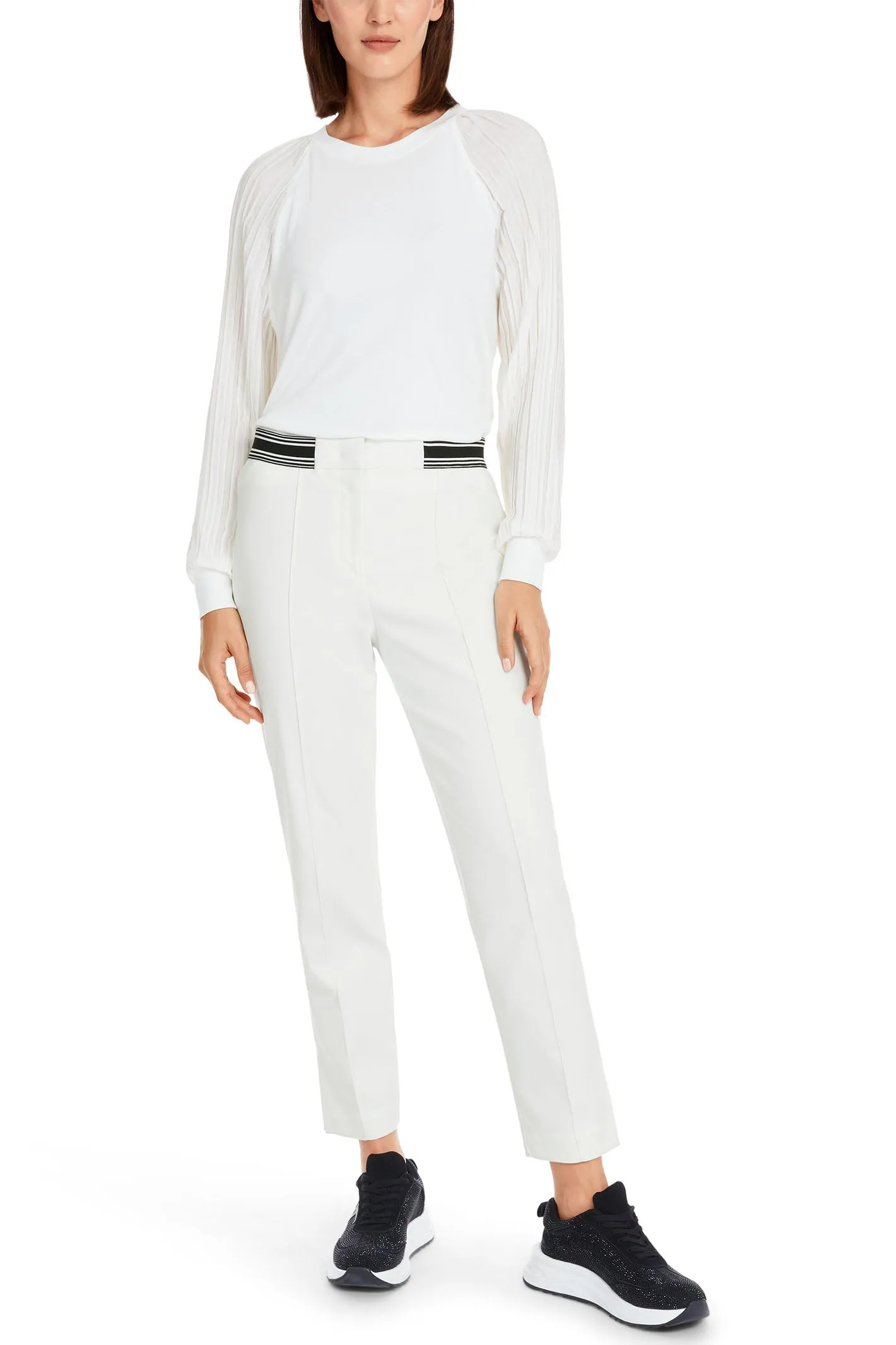Marc Cain Sports Trousers Off-White YS 81.12 W08 110