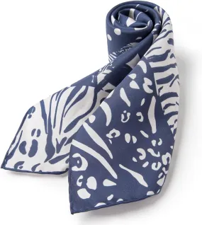 Men 100 Silk Twill Square Scarf 26"x26" Neck Scarves Wrap Business Casual Breathable Lightweight