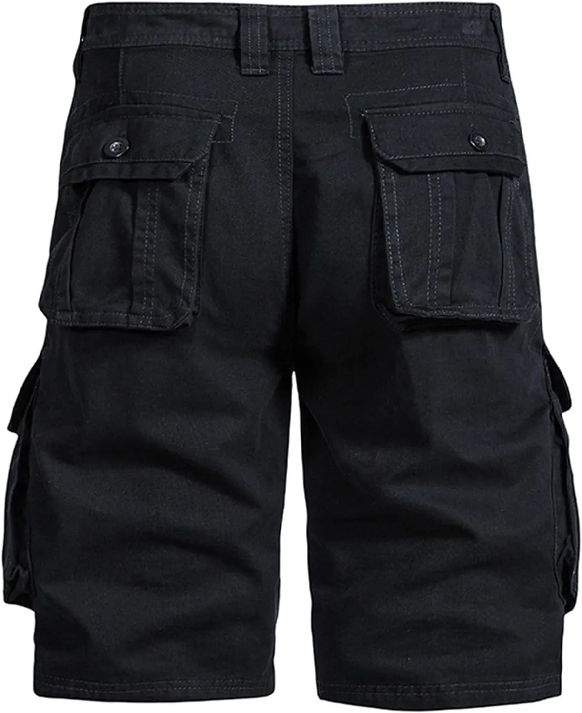 Men's Cotton Shorts Casual Cargo Shorts for Men Tactical Shorts Multi-Pockets Outdoor Bottoms Gym Work Shorts