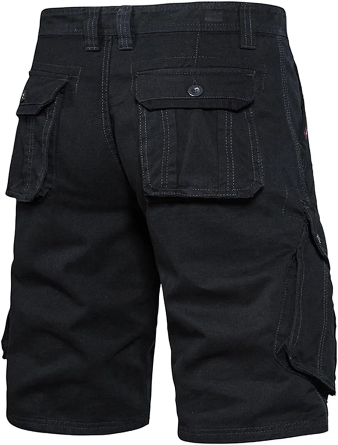 Men's Cotton Shorts Casual Cargo Shorts for Men Tactical Shorts Multi-Pockets Outdoor Bottoms Gym Work Shorts