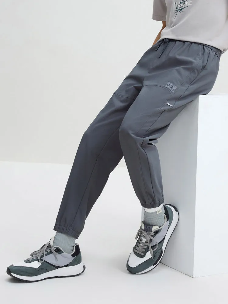 Men's Monogram Loose Woven Jogging Pants